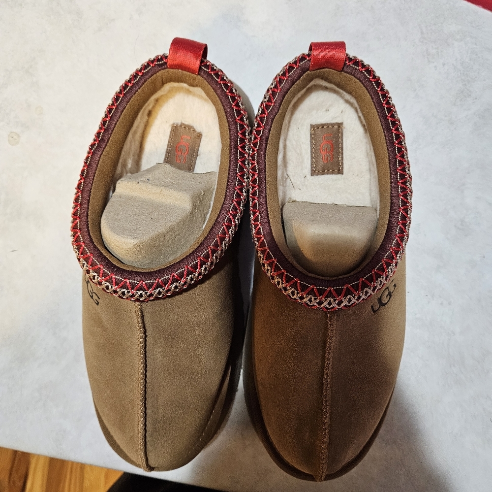 Nib Ugg Platform Tazz Size 40 Chestnut . - image 6